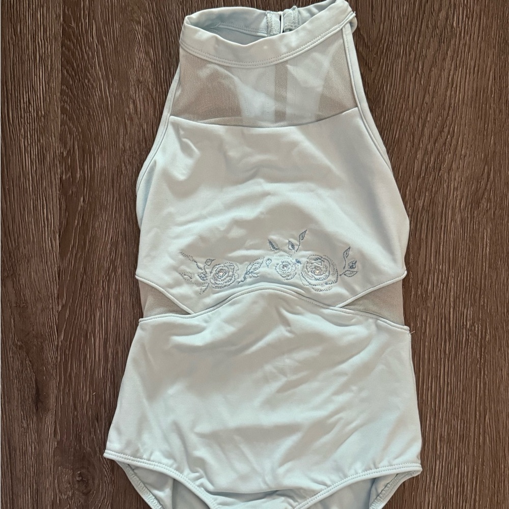 Girls baby blue leotard